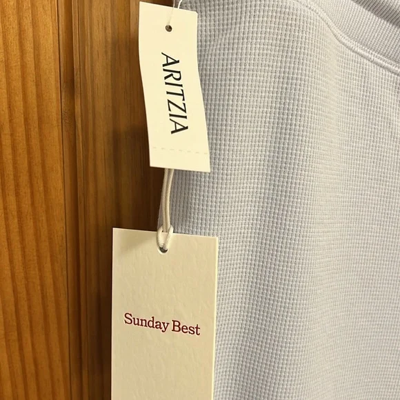 ARITZIA Baby Waffle Drawstring Lounge Pants XL - Picture 2 of 7